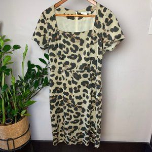 Banana Republic Leopard Print Dress